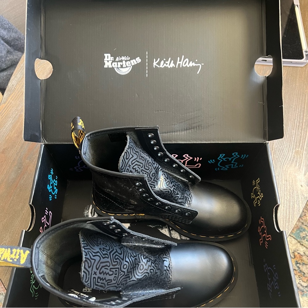 COPY - Keith Haring 1460 Dr. Martens (6 Men’s; 7 Women’s)